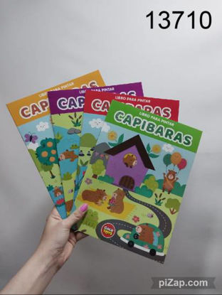 Imagen de LIBRO PARA COLOREAR CAPYBARA 10.25